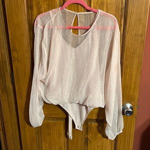 Shimmer bodysuit